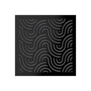 Sonic Absorption Difussor Acoustic panels - Black Gloss