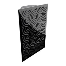 Sonic Absorption Difussor Acoustic panels Bundle - Black Gloss