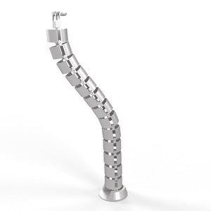 Cable Management Spine Silver