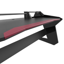 Commander V2 Desk with Keyboard pullout option All Black